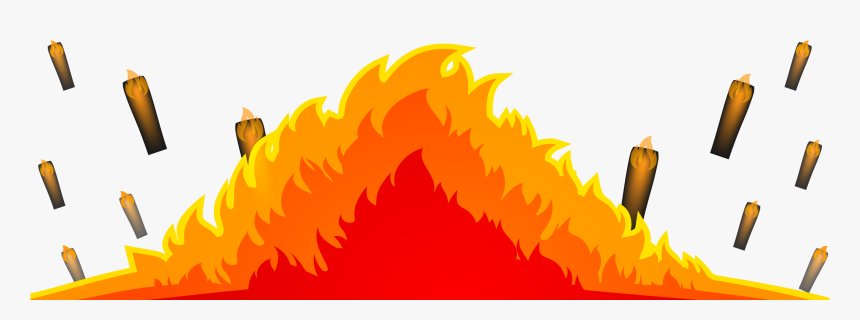Flame Euclidean Vector - Illustration, HD Png Download