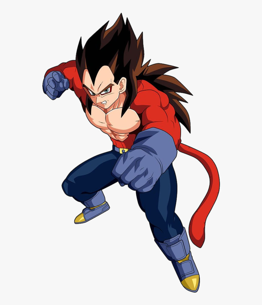 Super Saiyan 4 Vegeta Render, HD Png Download