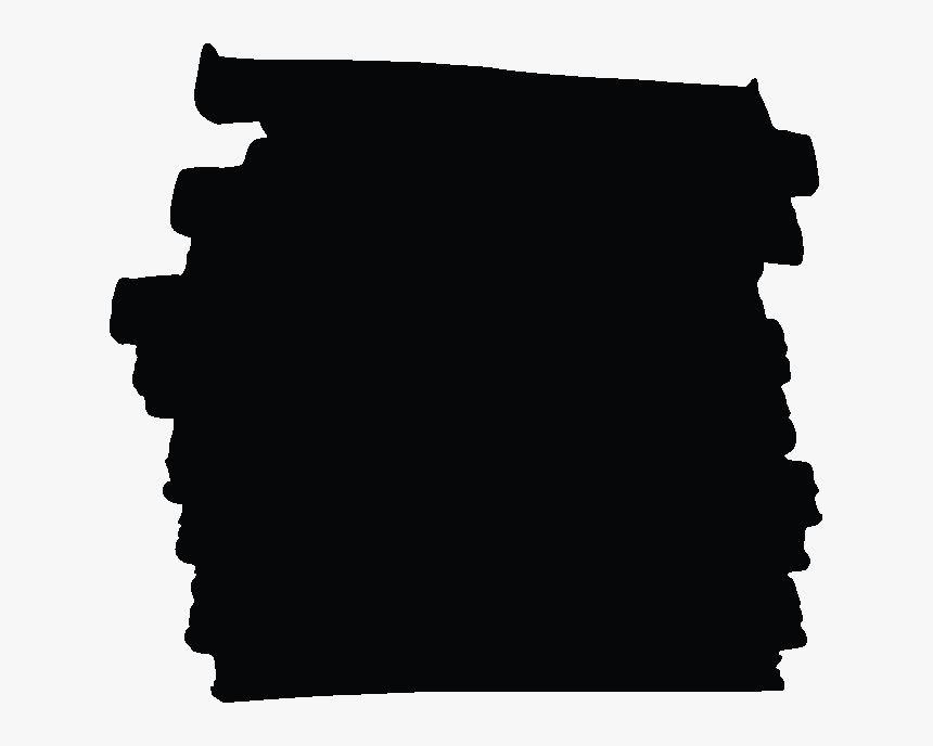 Black Brush - Silhouette, HD Png Download
