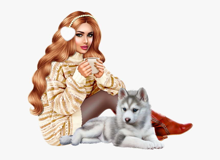 Mon Image - Baby Huskies, HD Png Download