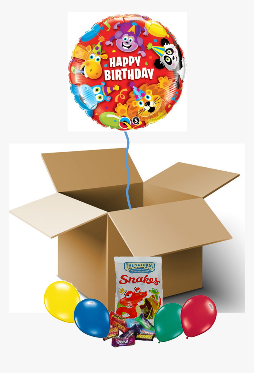 Balloon Animals Png -happy Birthday Party Animals Balloon - Balloon, Transparent Png