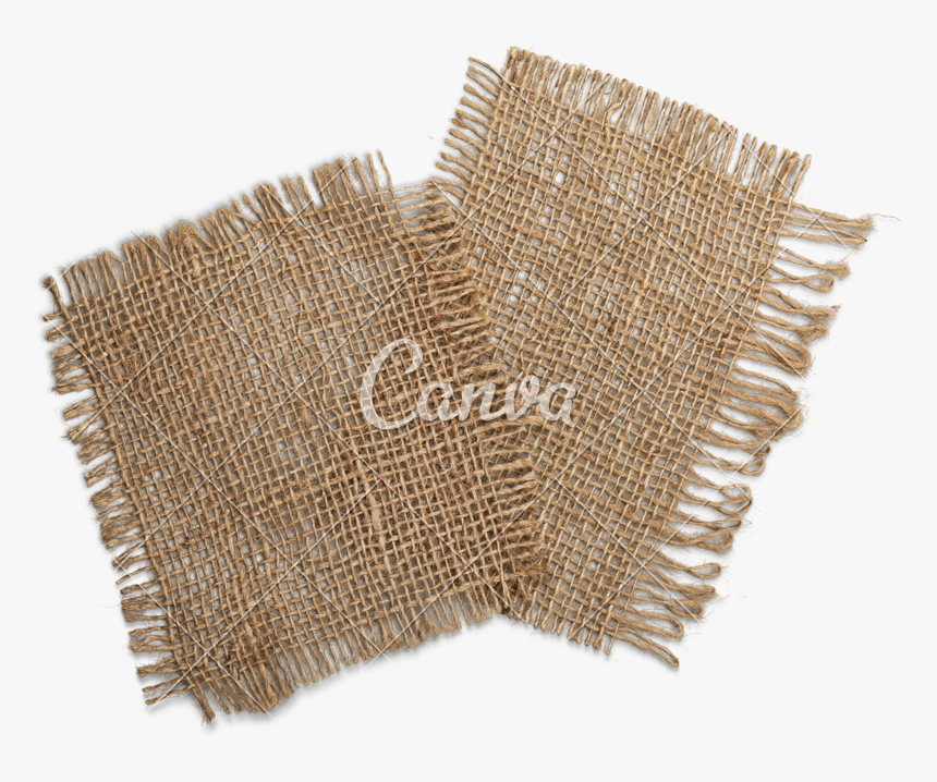 Clip Art Two Napkins Isolated On - Woven Fabric, HD Png Download