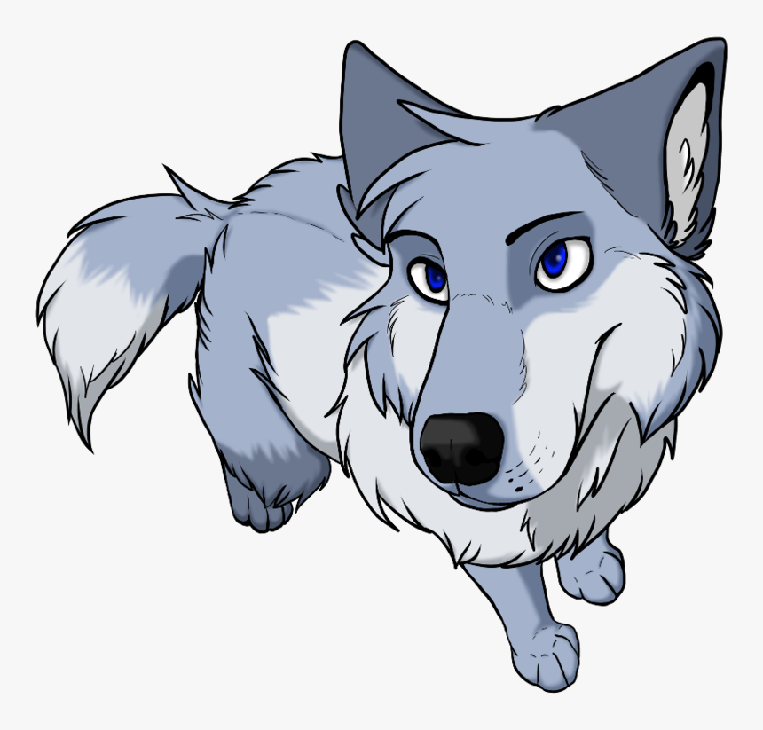 Dog Puppy Baby Wolves Drawing Cuteness - Wolf, HD Png Download