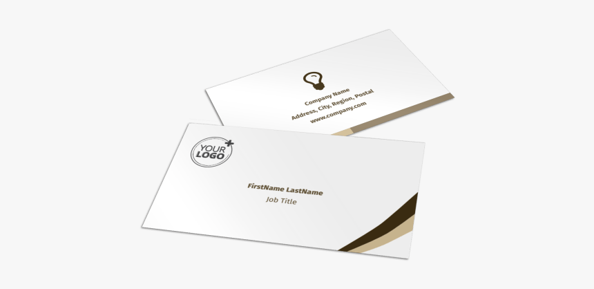 Coffee Shop Business Card Template Preview - Financial Advisor Business Card, HD Png Download