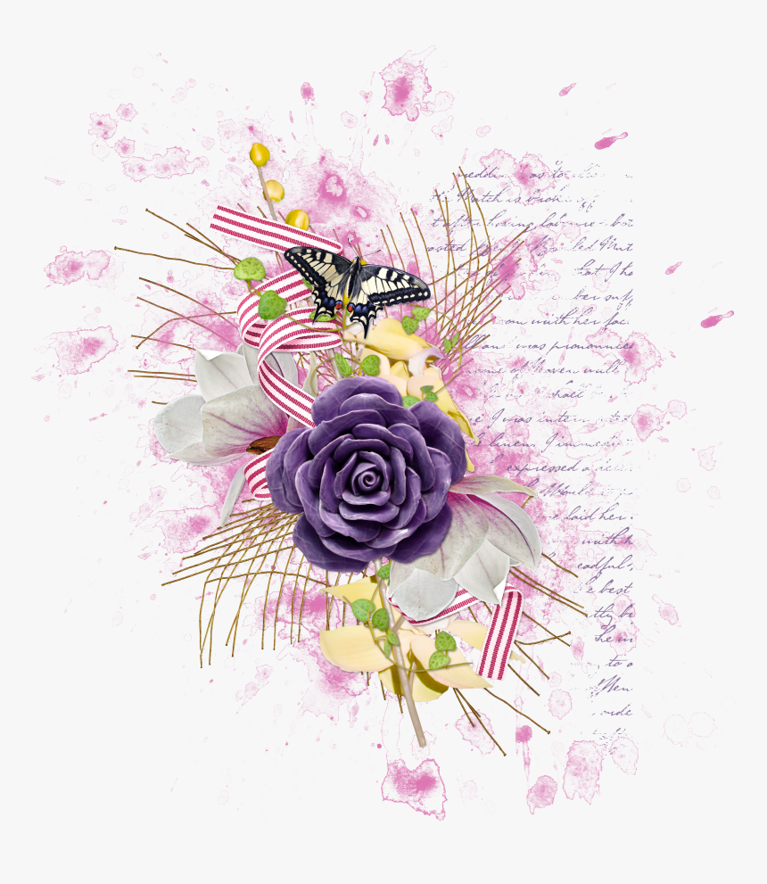 Garden Roses, HD Png Download