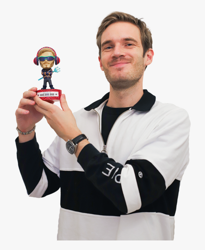 Pewdiepie 100 Mill Club Figure, HD Png Download
