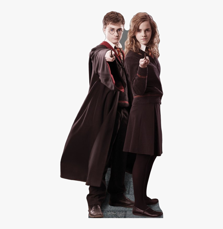 Harry Potter And Hermione Granger By Captainjackharkness - Harry Potter And The Wizards Of Waverly Place, HD Png Download