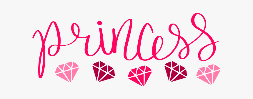 #princessstickers #princess #cute #diamond #calligraphy - Triangle, HD Png Download