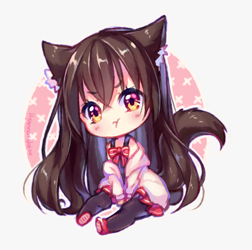Hyanna Natsu Chibi Cat, HD Png Download