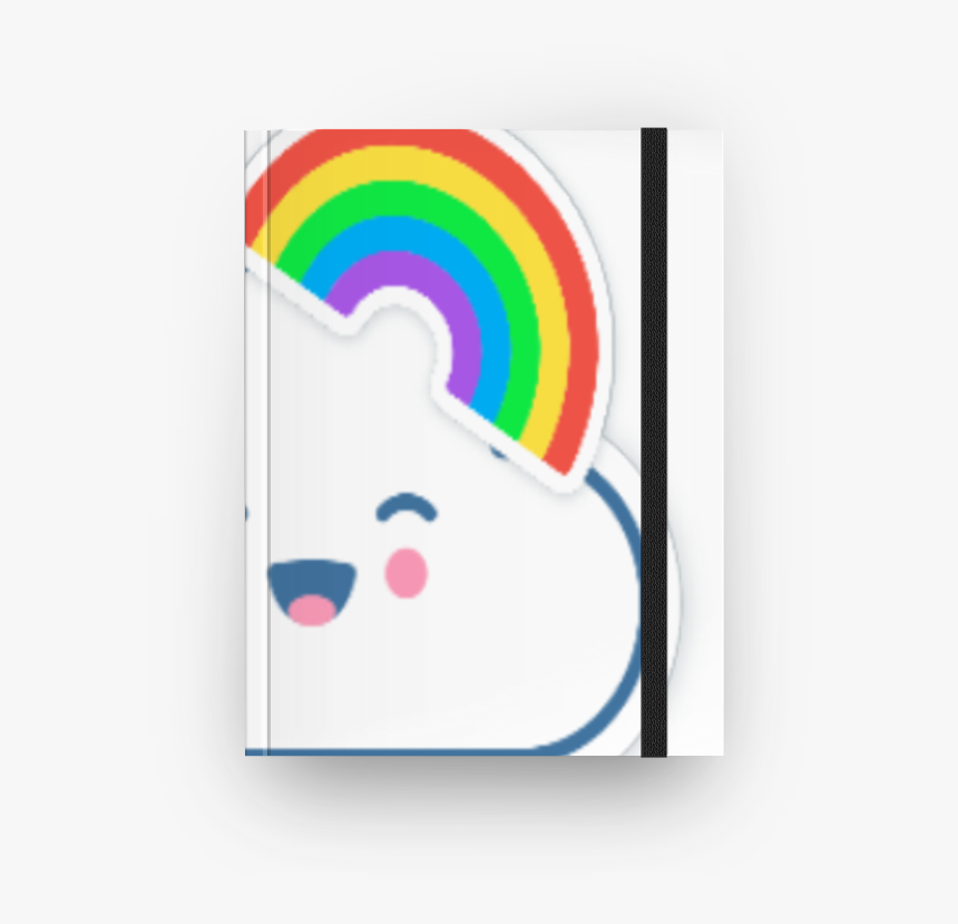 Caderno Arco Íris De Caah Filgueirasna - Graphic Design, HD Png Download
