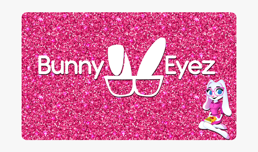 Bunny Eyez Gift Card Bunny Eyes Readers Gift Card 
 - Glitter, HD Png Download