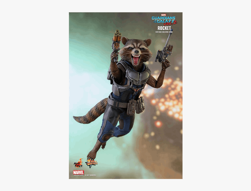Rocket The Raccoon With Jetpack, HD Png Download