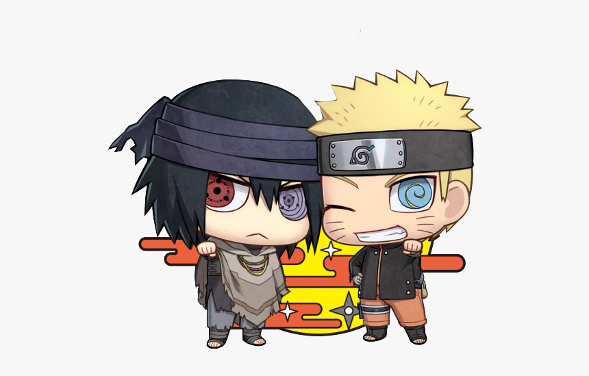 Naruto And Sasuke Chibi, HD Png Download