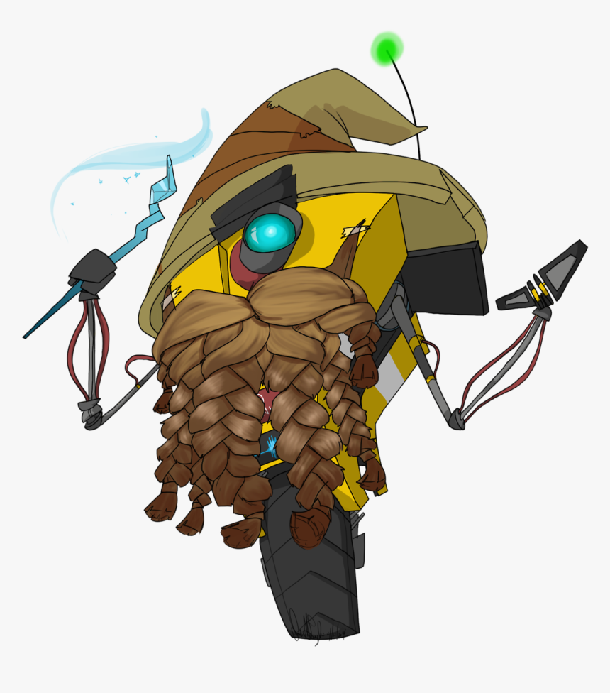 Borderlands The Fragtrap,borderlands The Pre-sequel - Para Dibujar De Borderlands 2, HD Png Download