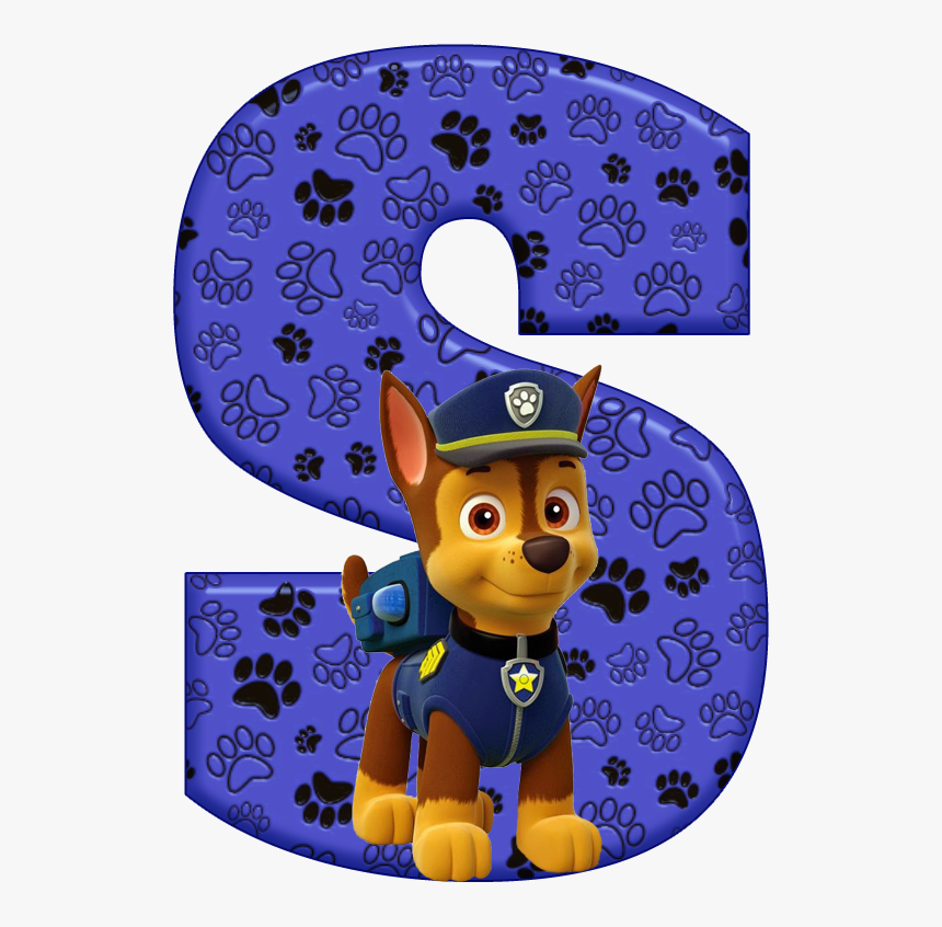 Paw Patrol Chase Alphabet, HD Png Download