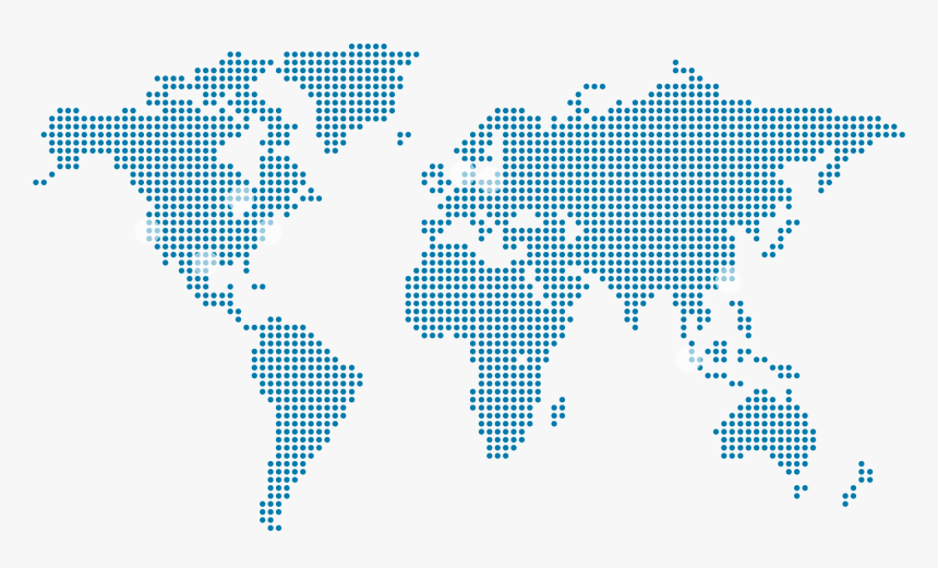 Skiplino Now Available In 69 Languages, 6 Continents - World Map Flat Png, Transparent Png