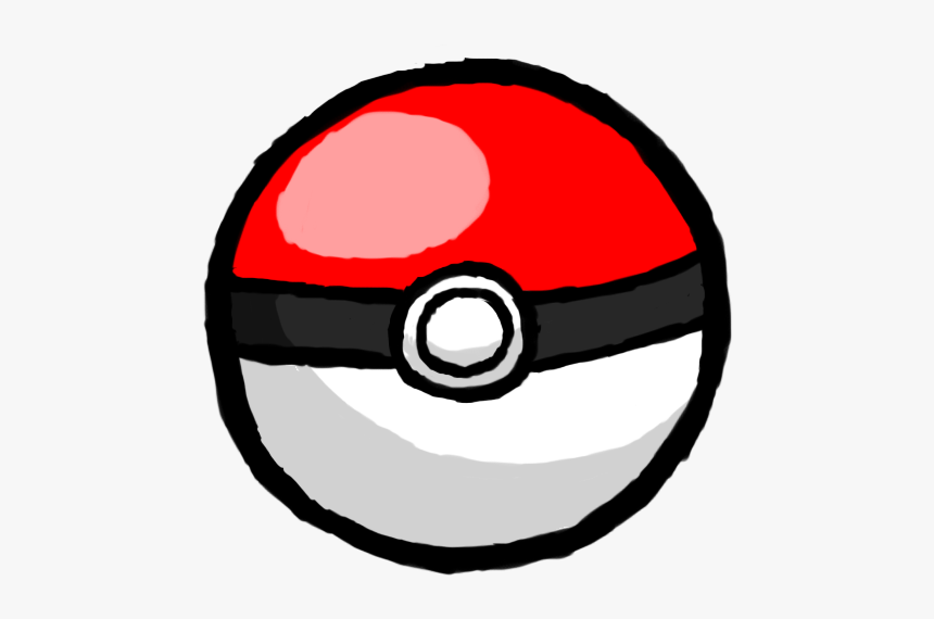 Pokemon Ball Clip Art - Pokemon Ball Cartoon, HD Png Download