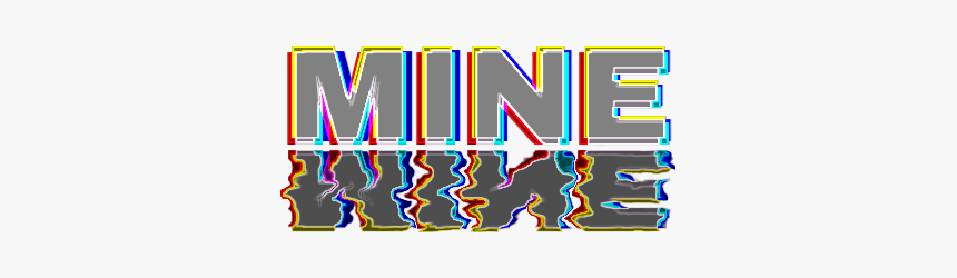 #aesthetic #vaporwave #glitch #mine #retro #text - Graphic Design, HD Png Download