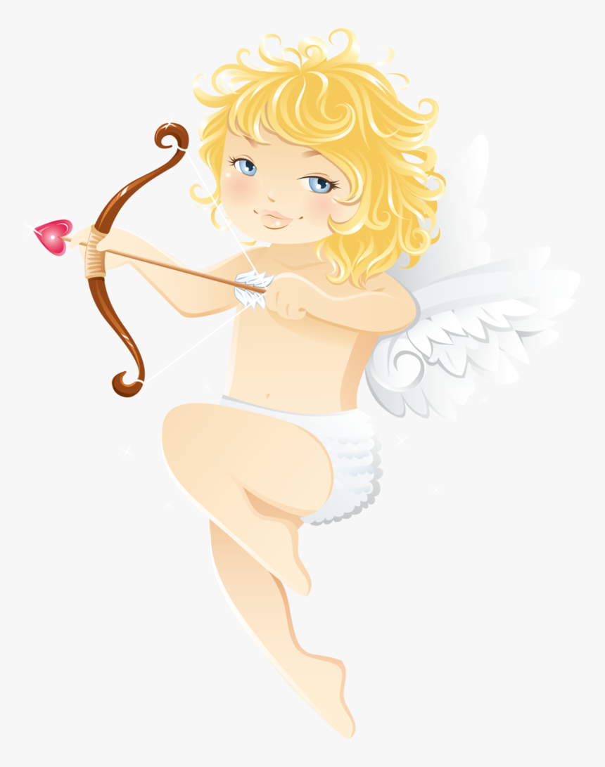 Cartoon Picture Of Cupid Png, Transparent Png