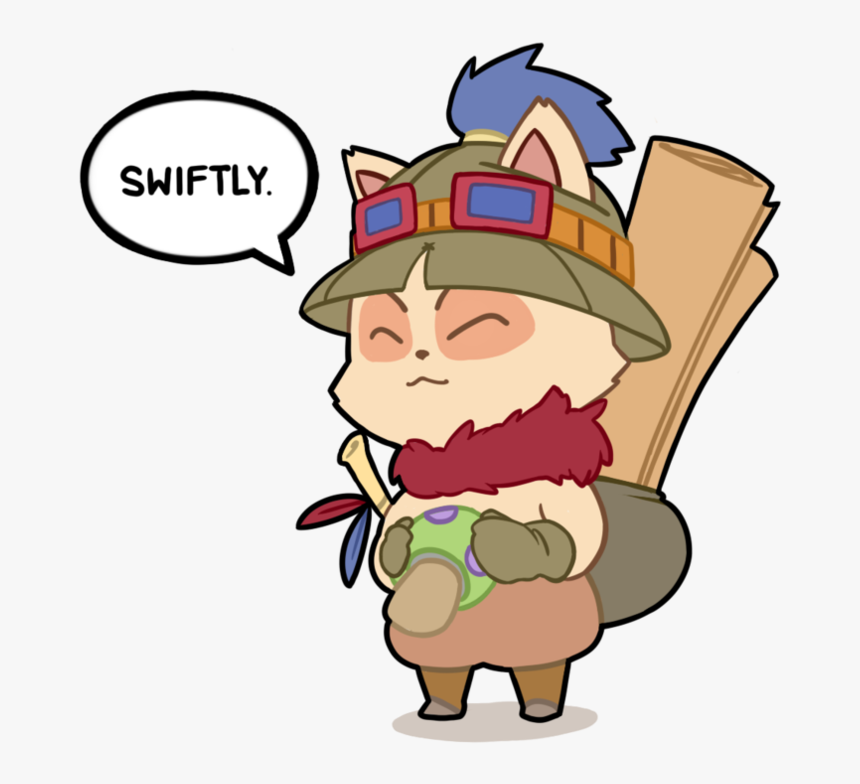 Teemo Chibi By Jaq97 On Deviantart - Adventurer Explorer Clip Art, HD Png Download