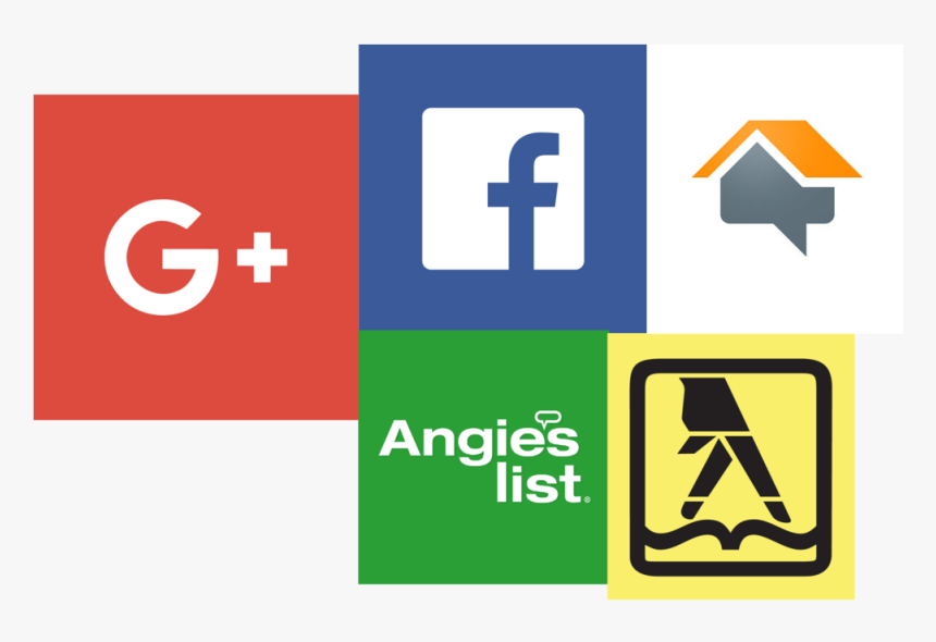 Pulsem Integrated Social Media Icons - Google And Facebook, HD Png Download
