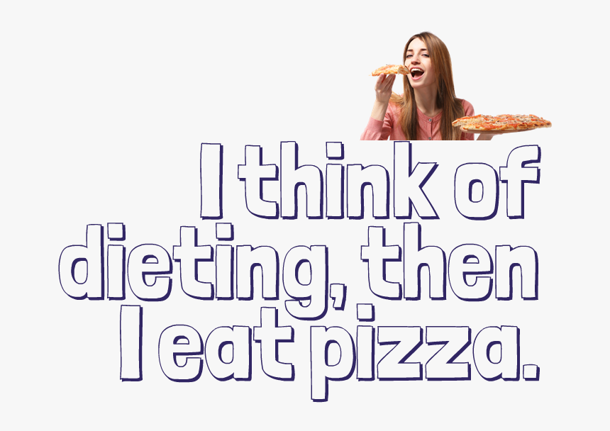Diet Quotes Png High-quality Image - Girl, Transparent Png