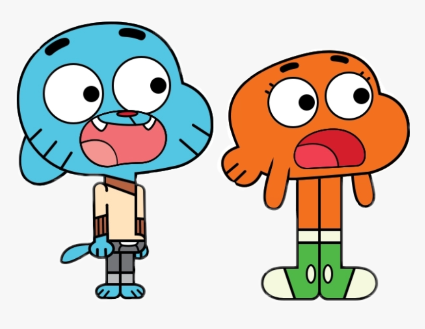 #aesthetic #gumball #darwin #gumballetdarwin #gumballanddarwin - Amazing World Of Gumball Darwin And Gumball, HD Png Download