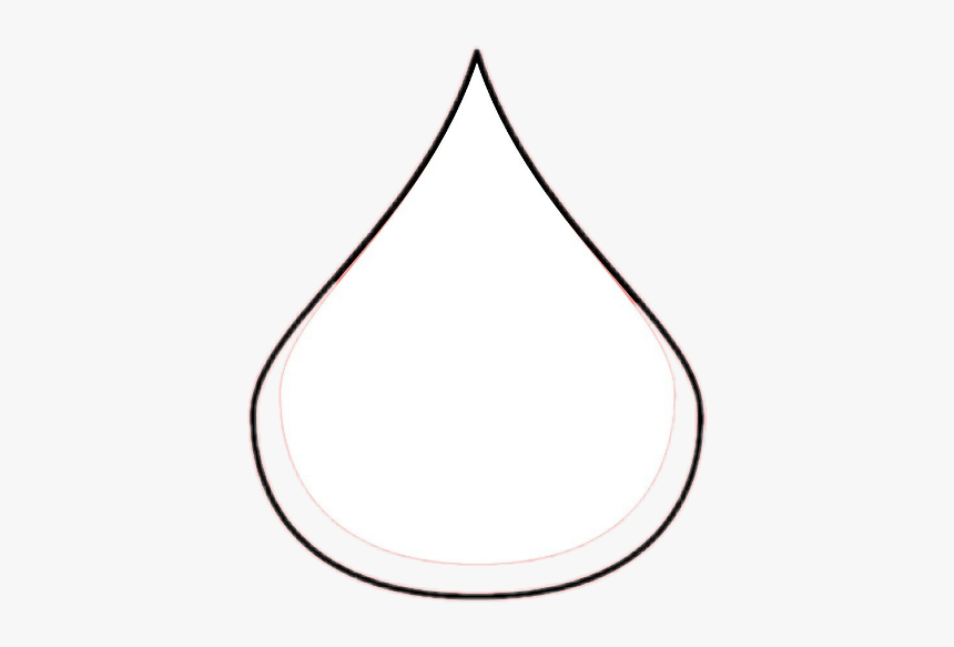 #teardrop #frame #border #drop - Darkness, HD Png Download