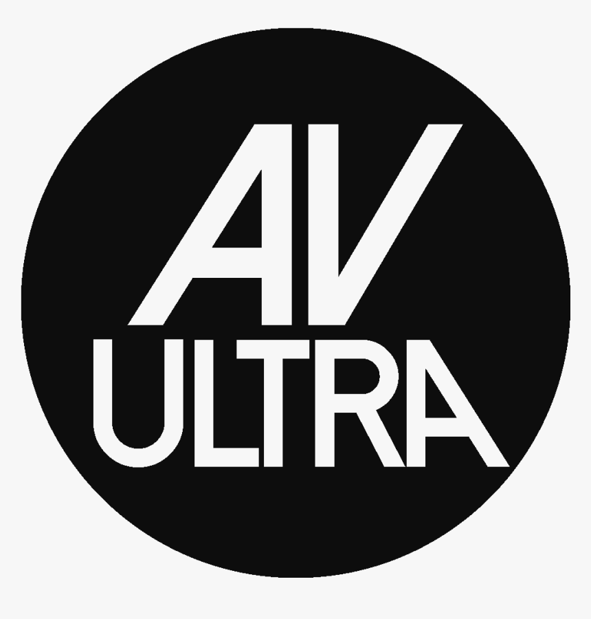 Av-ultra - Black Circle, HD Png Download
