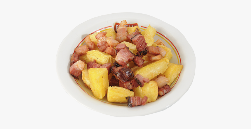 Imagem Mandioca Com Bacon - Home Fries, HD Png Download