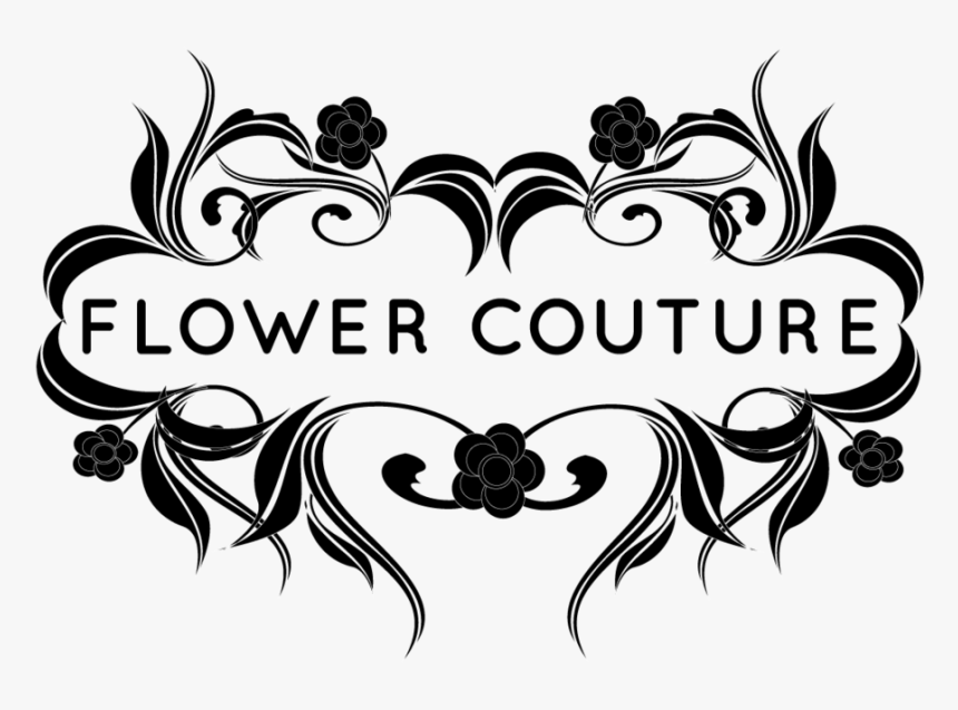 Wedding Flower Black And White Clipart Image Free Download - Flower Wedding Clipart Black And White, HD Png Download