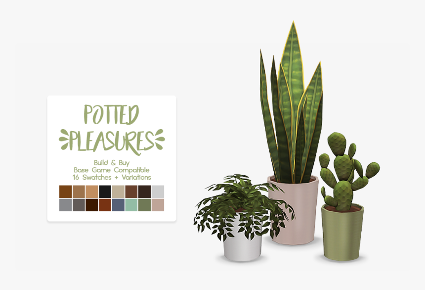 Sims 4 Maxis Match Plants, HD Png Download