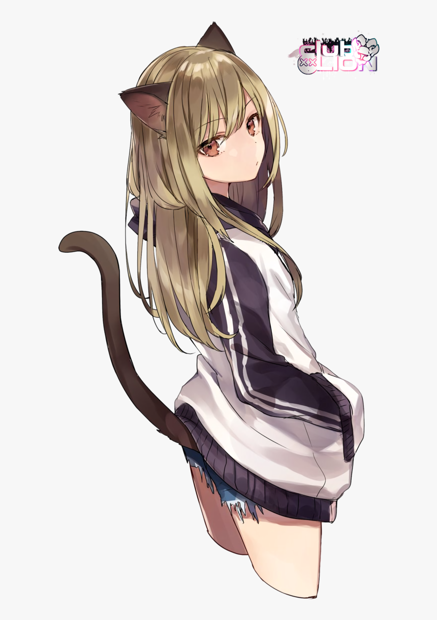 Anime Girl Neko, HD Png Download