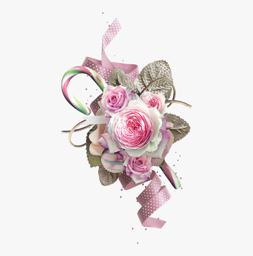 Bloemen Tubes Fleurs Vintage Png Scrapbooking Clusters, Transparent Png