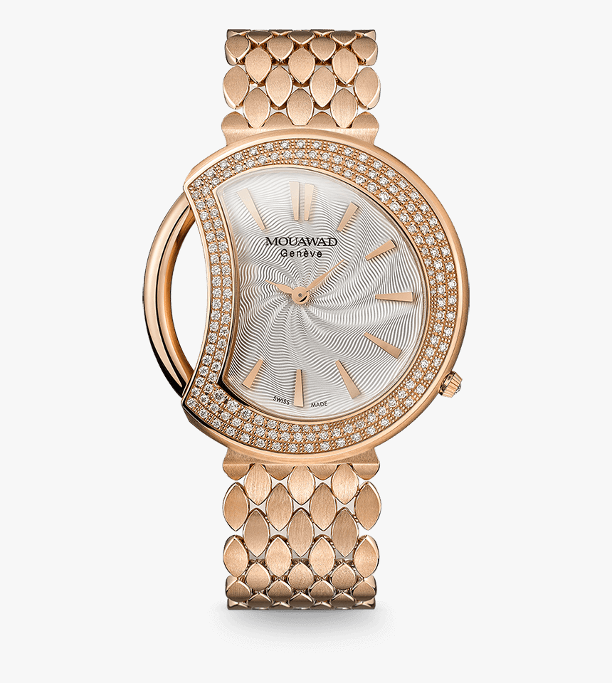 Michael Kors Wren Pave Watch Gold, HD Png Download