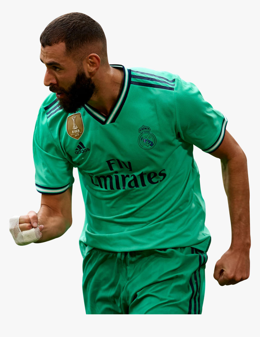 Karim Benzema render - Soccer Player, HD Png Download