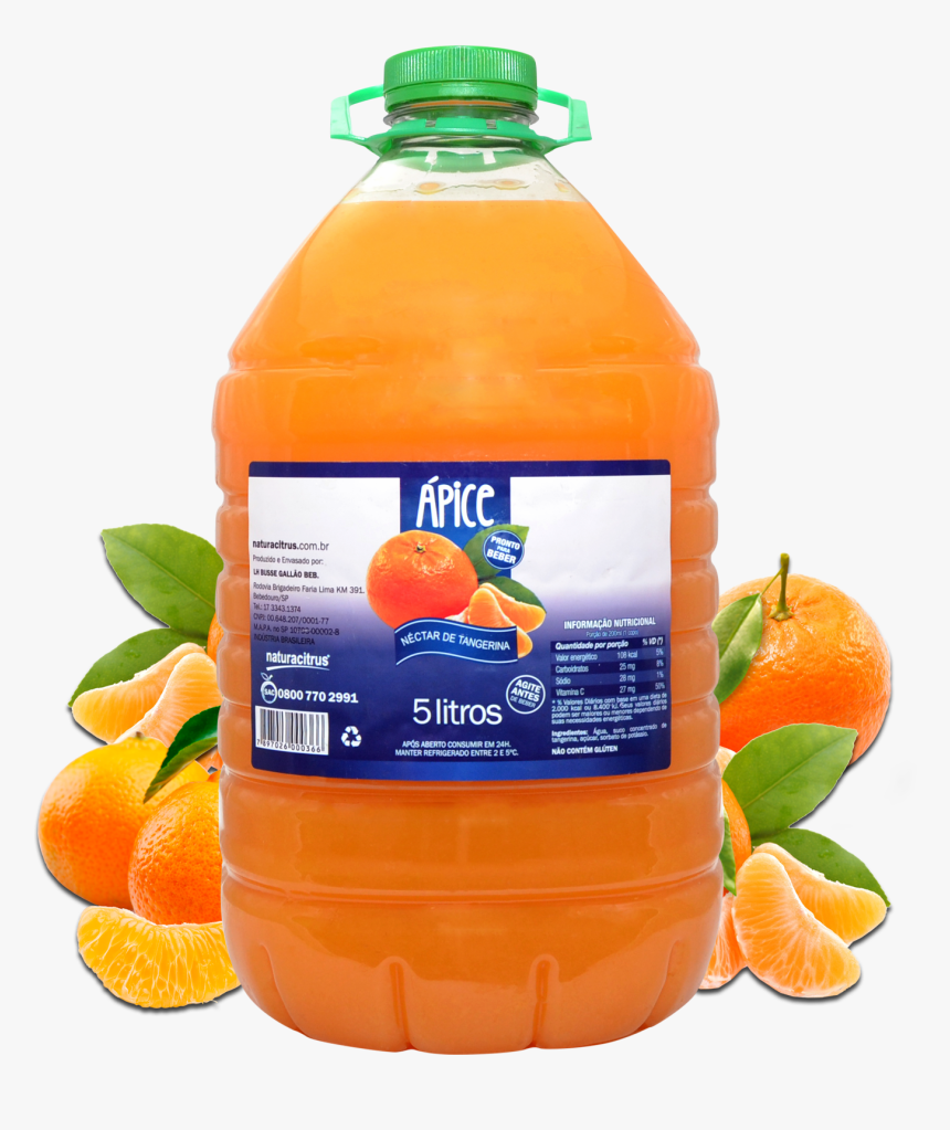 Suco Laranja 5 Litros, HD Png Download