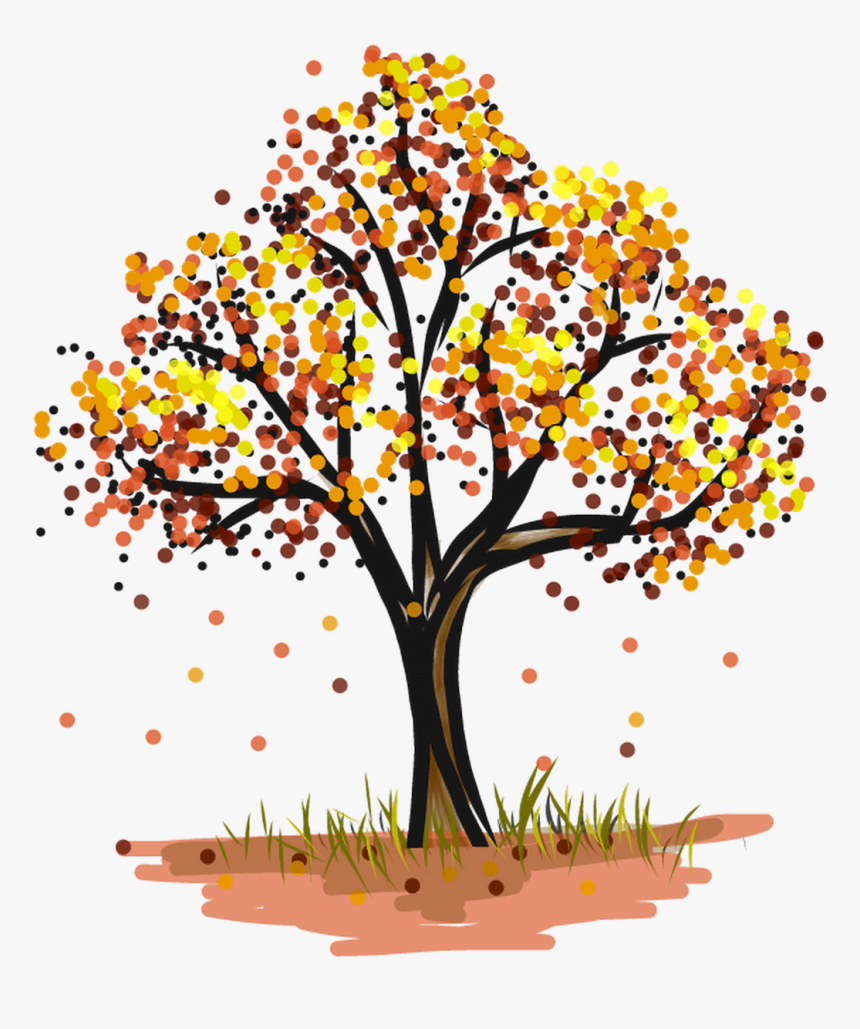 Yaprak Döken Ağaç Çizimi, HD Png Download