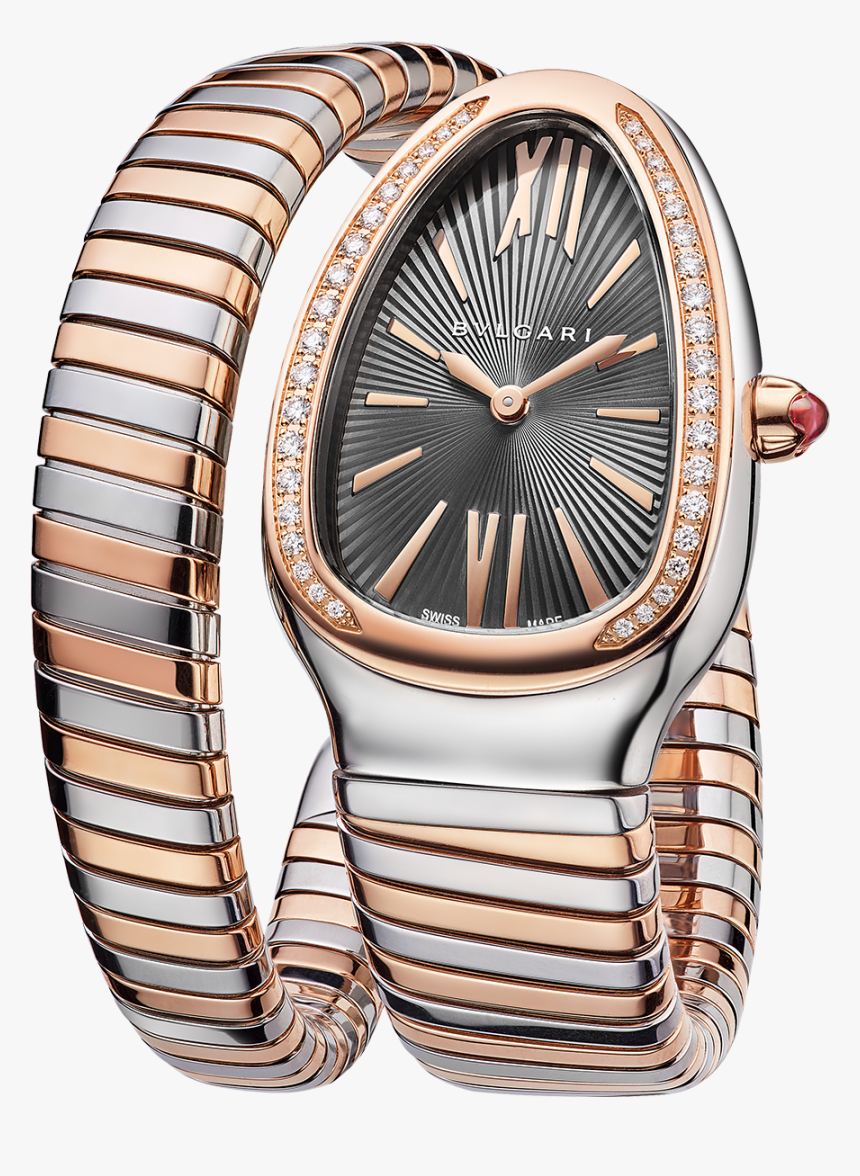 Bulgari Serpenti Watch Green, HD Png Download