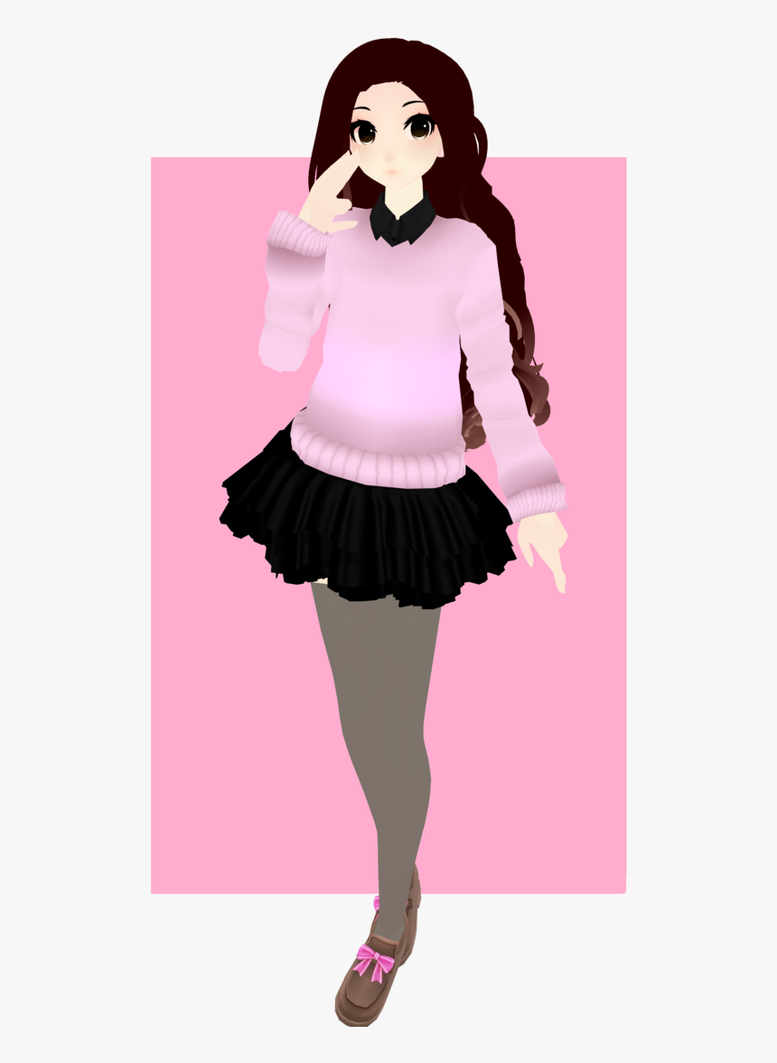 Mmd Dl Model, HD Png Download