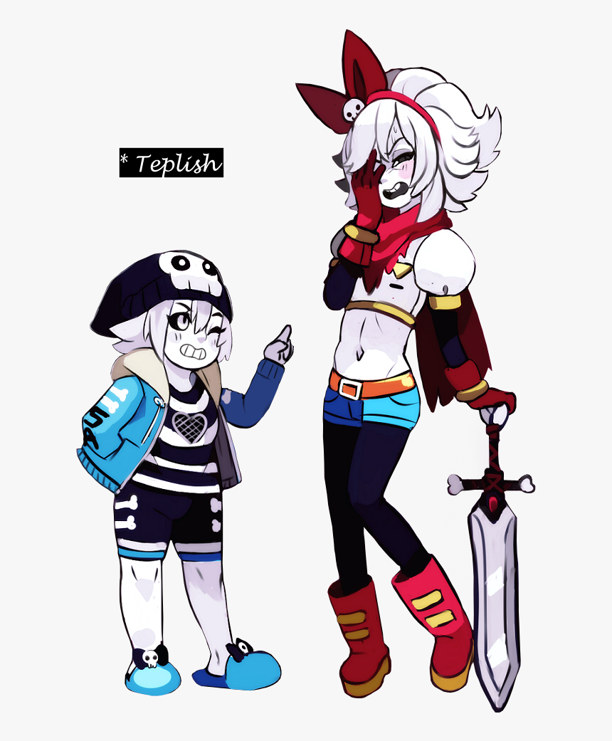 Cool Sans And Papyrus, HD Png Download