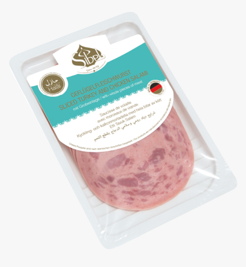 Sibel Chicken Salami With Paprika Sliced, HD Png Download
