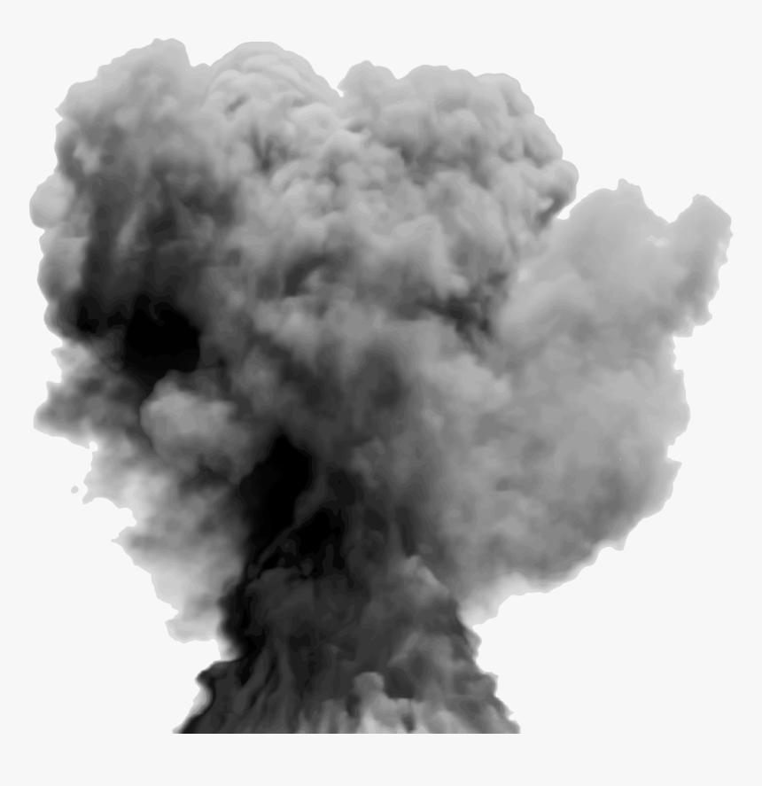 Smoke Transparent Background Explosion Png, Png Download