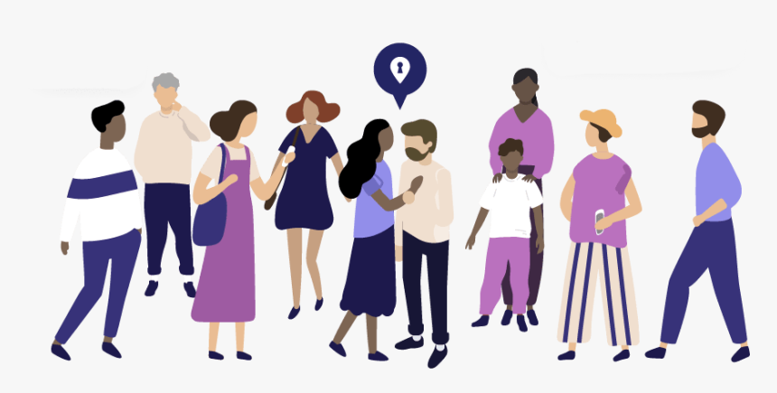 Congregation Of People - Illustration, HD Png Download