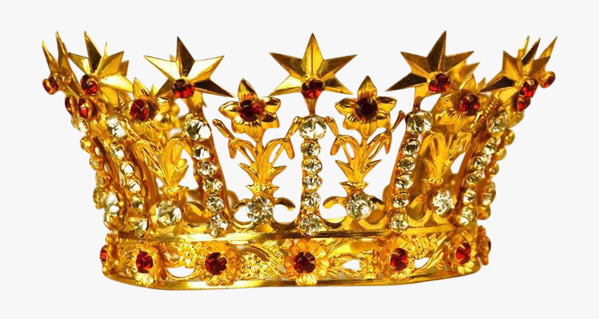 Black And White Antique French Th Santos - France Crown Png, Transparent Png