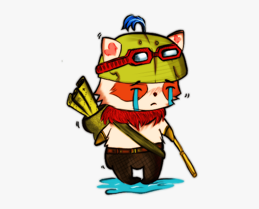 Sad Teemo Fan Art, HD Png Download