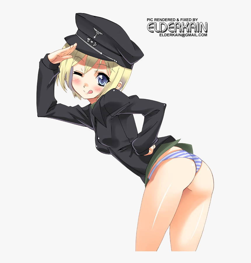 Strike Witches Erica Sexy, HD Png Download