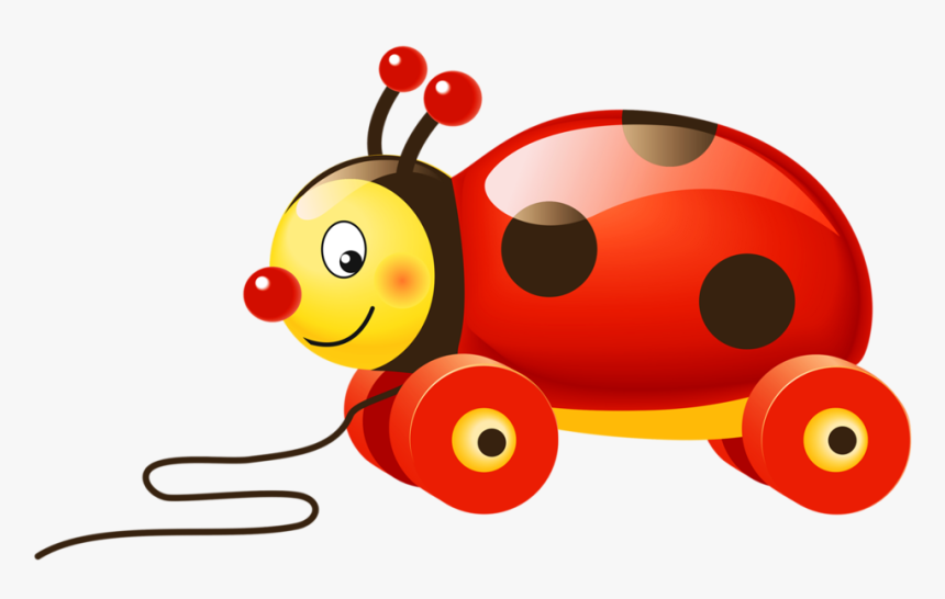 Ꮮɑđу Íŋ Ꮢєđ Ladybug Picnic, Baby Ladybug, Caterpillar, - Jouets Png Clipart, Transparent Png
