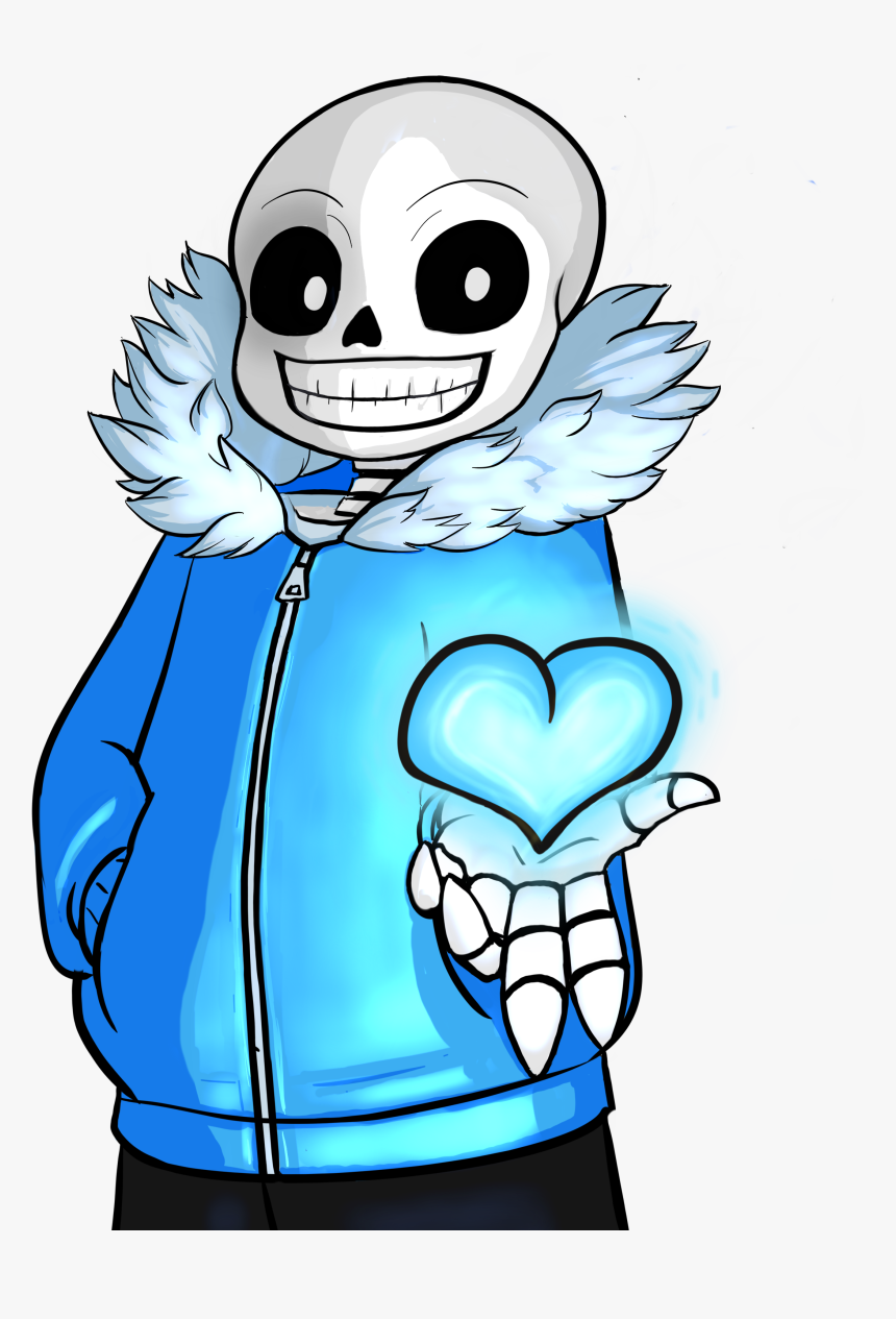 Sans With A Heart, HD Png Download