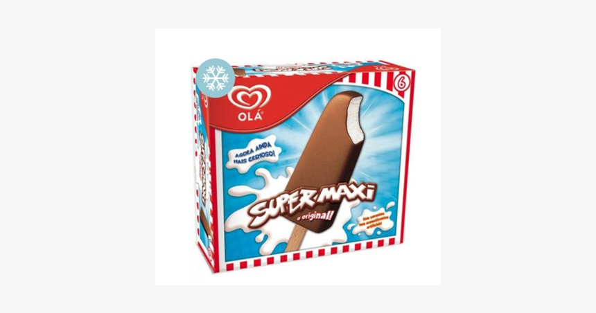 Ice Cream Super Maxi 48x42g - Macaw, HD Png Download